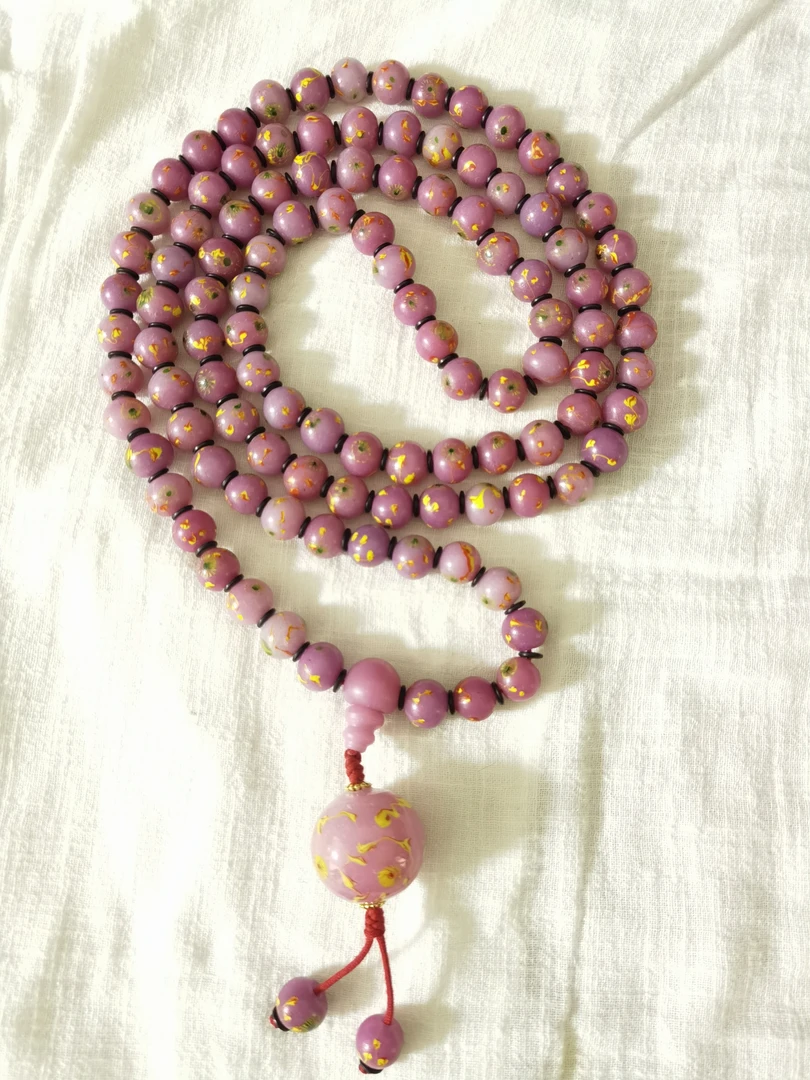 11790复古琉璃项链