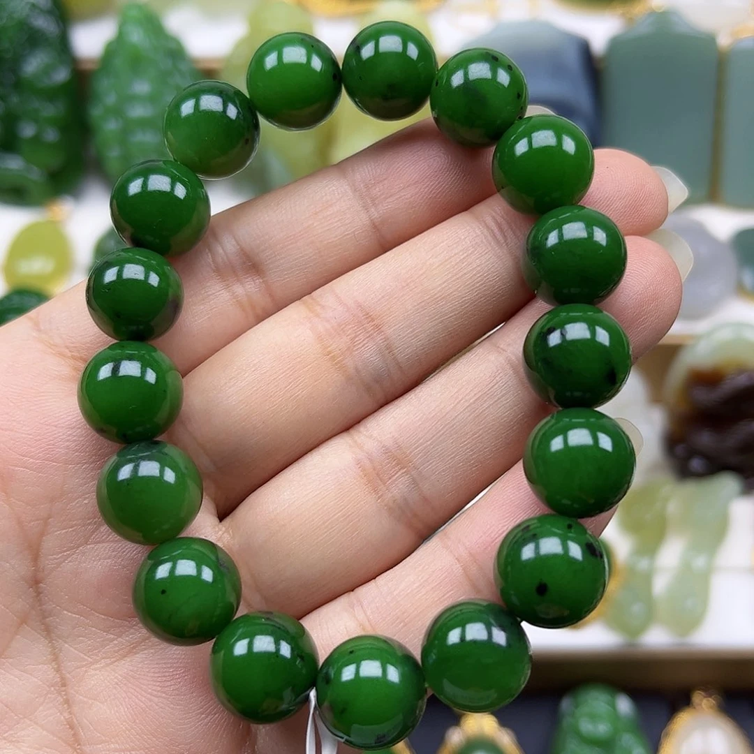 和田玉未镶嵌手串