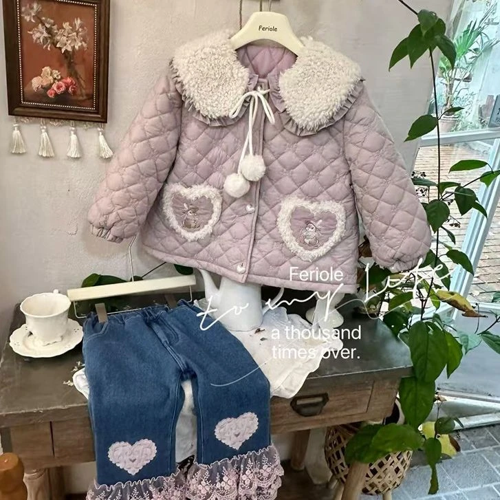 FLL·25冬~爱心兔子外套53752（童装汉服）