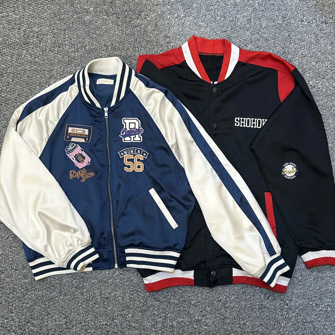 （古着)进口潮流新款老钱风夹克外套