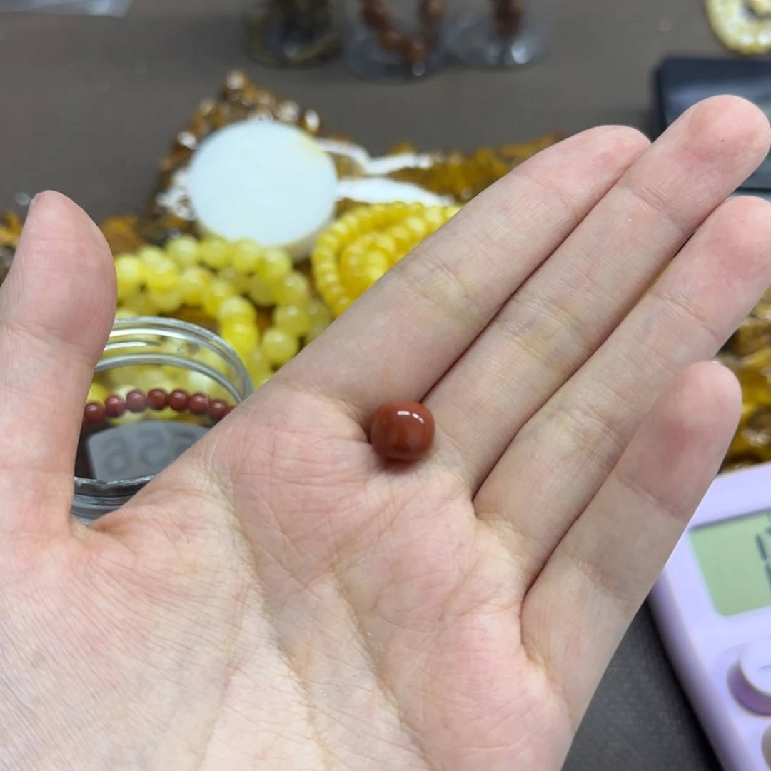 手链未镶嵌南红玛瑙红色6556