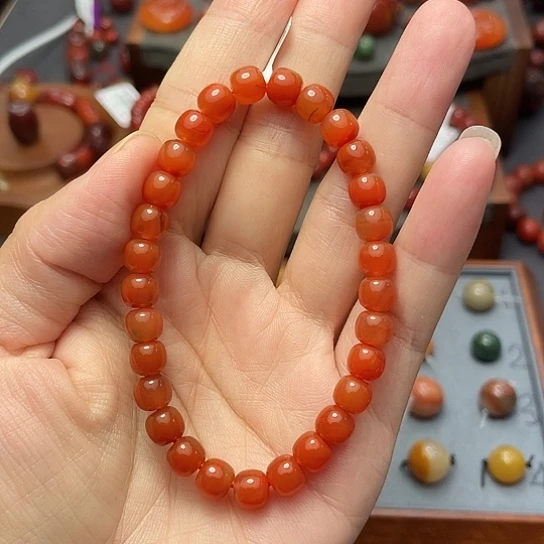 未镶嵌手串6多样性发南红玛瑙