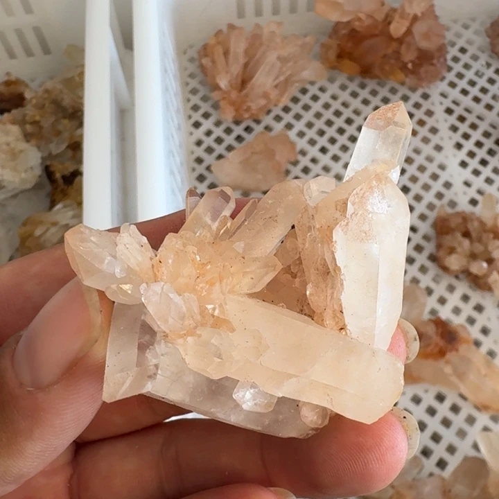 布***麻珠宝半成品水晶未镶嵌