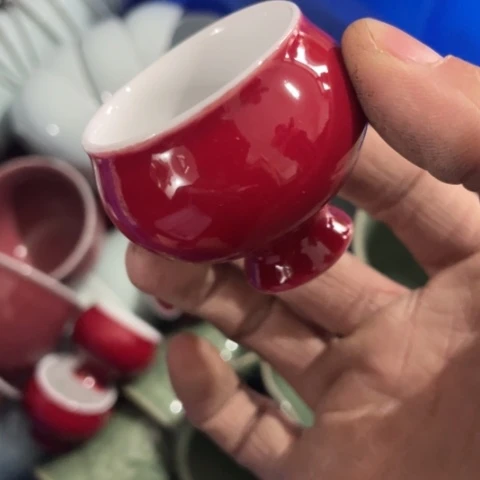 碟景德镇陶瓷主人杯