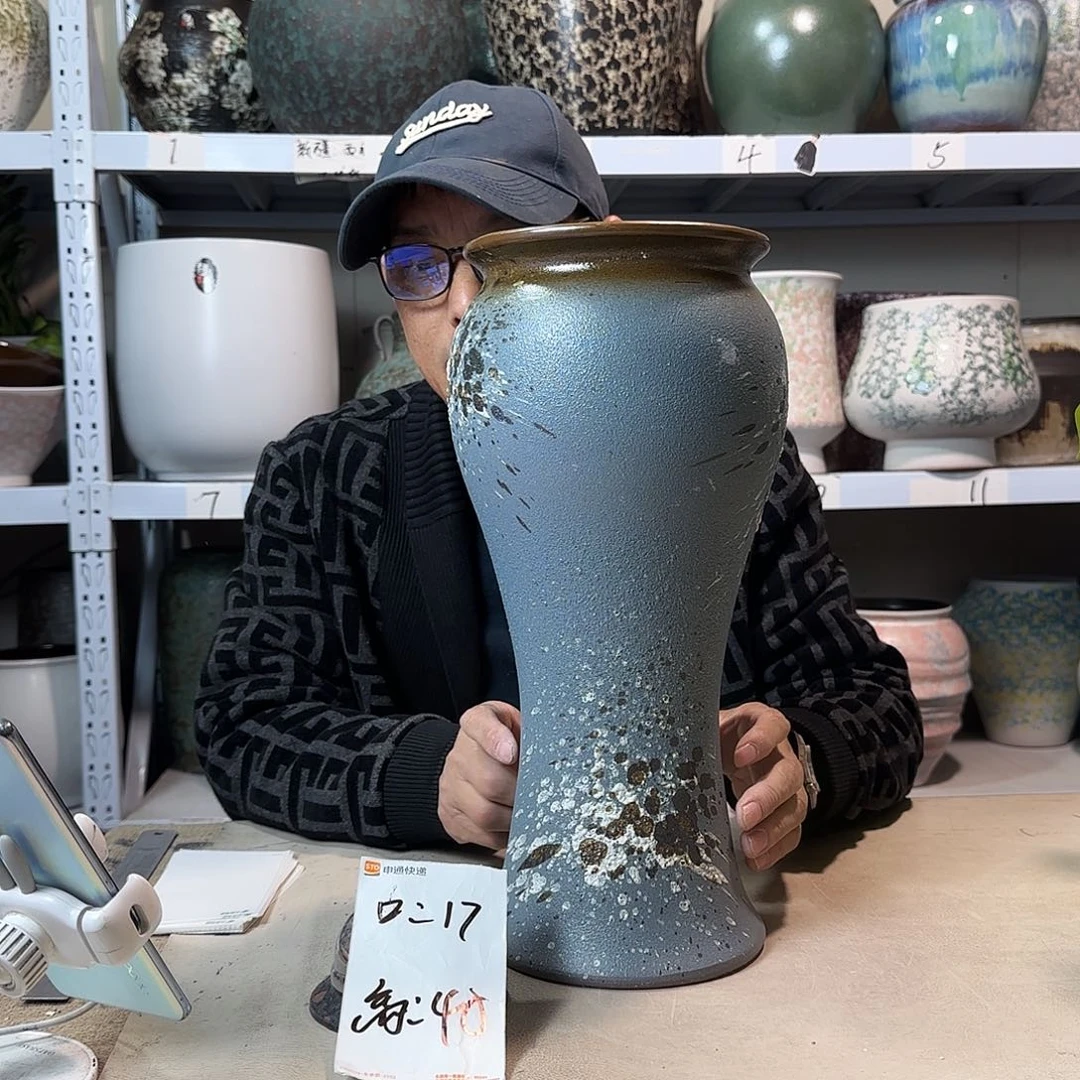 17@40 紫砂花盆尺寸