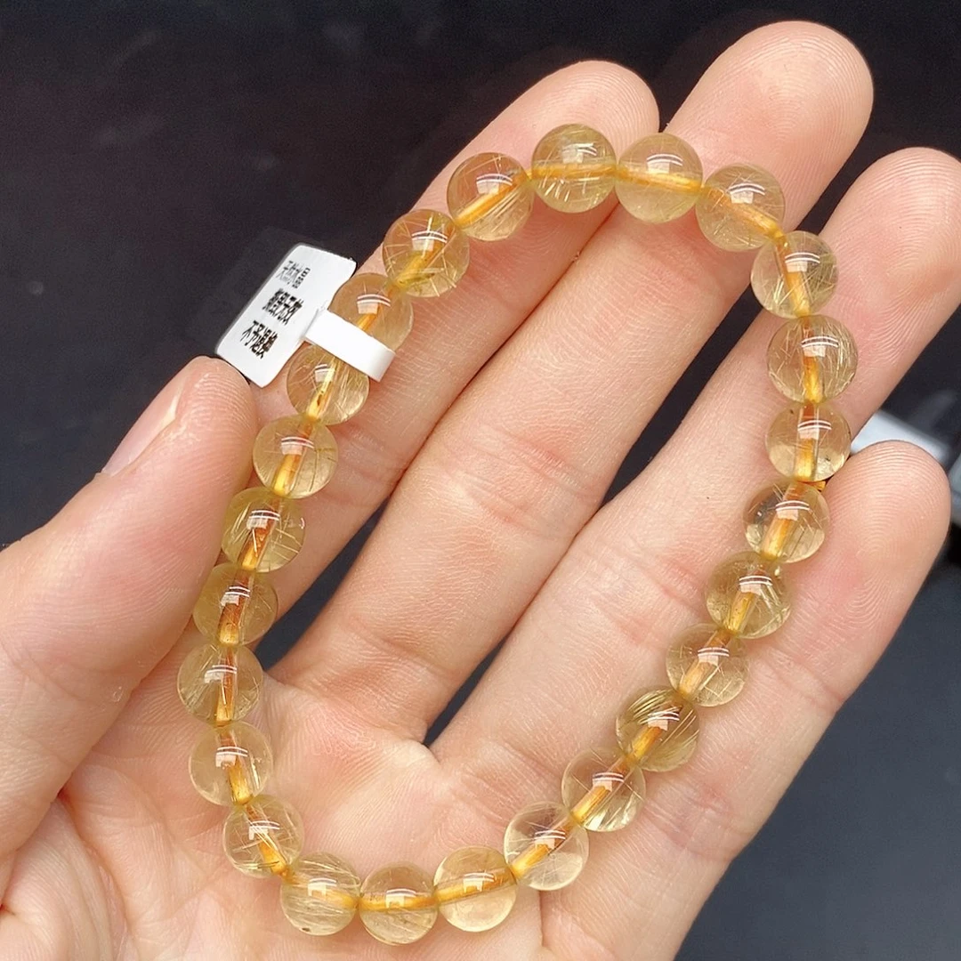 水晶手链未镶嵌29金发7mm