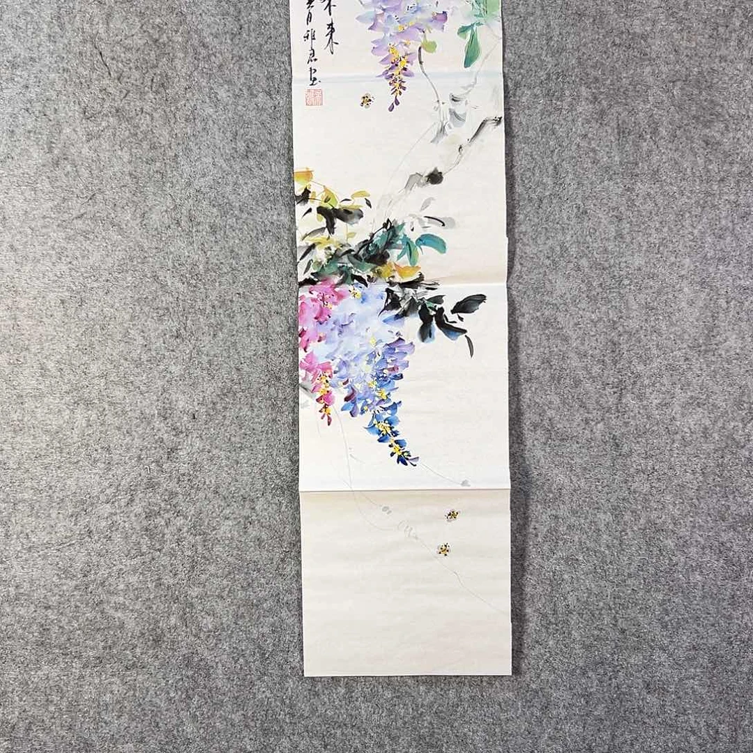国画303 花鸟在此处飞翔也不太