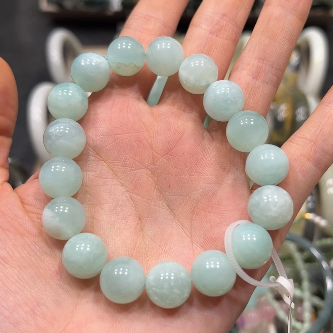 蛇纹石玉未镶嵌手链