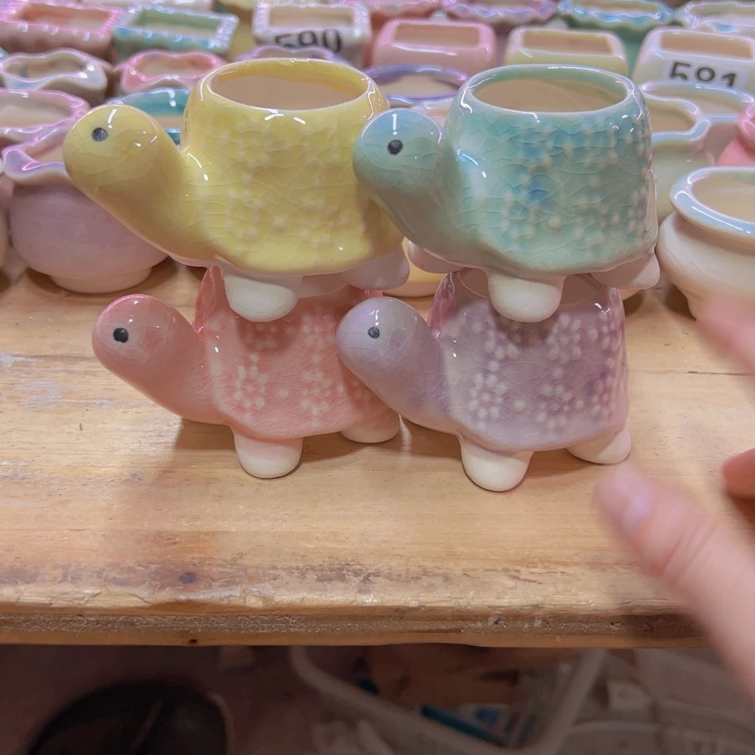 陶瓷花盆当场凑满12包邮