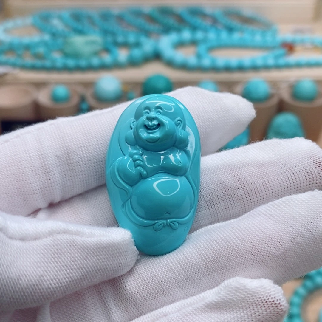 绿松石未镶嵌珠宝奇石