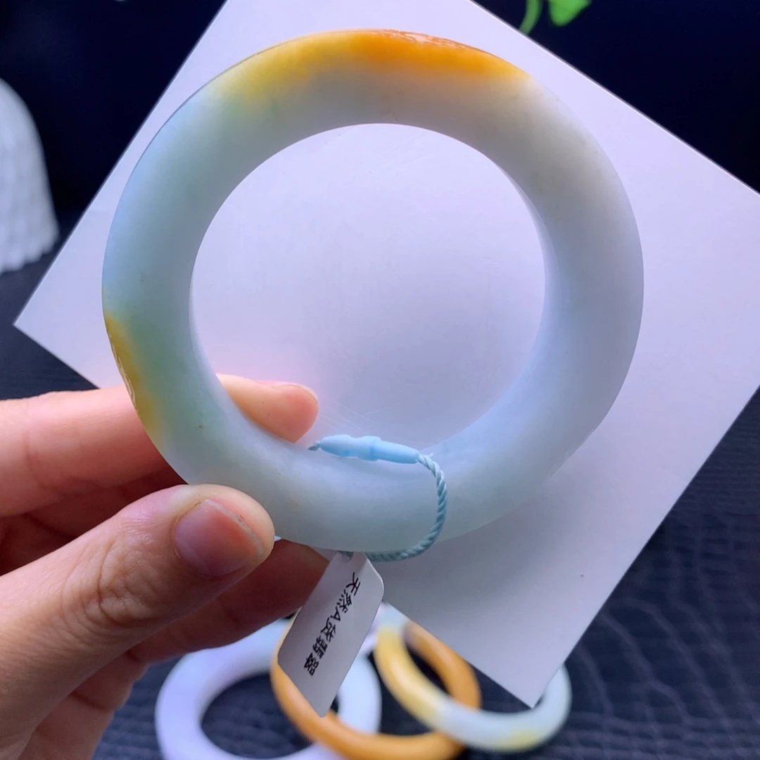 定制翡翠手镯53-62未镶嵌