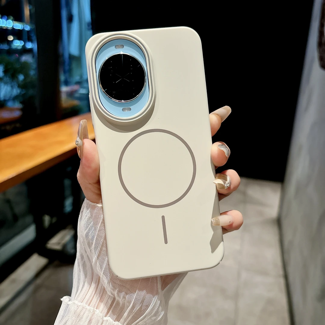 适用华为nova14pro手机壳磨砂肤感磁吸14ultra超薄nova13/12简约