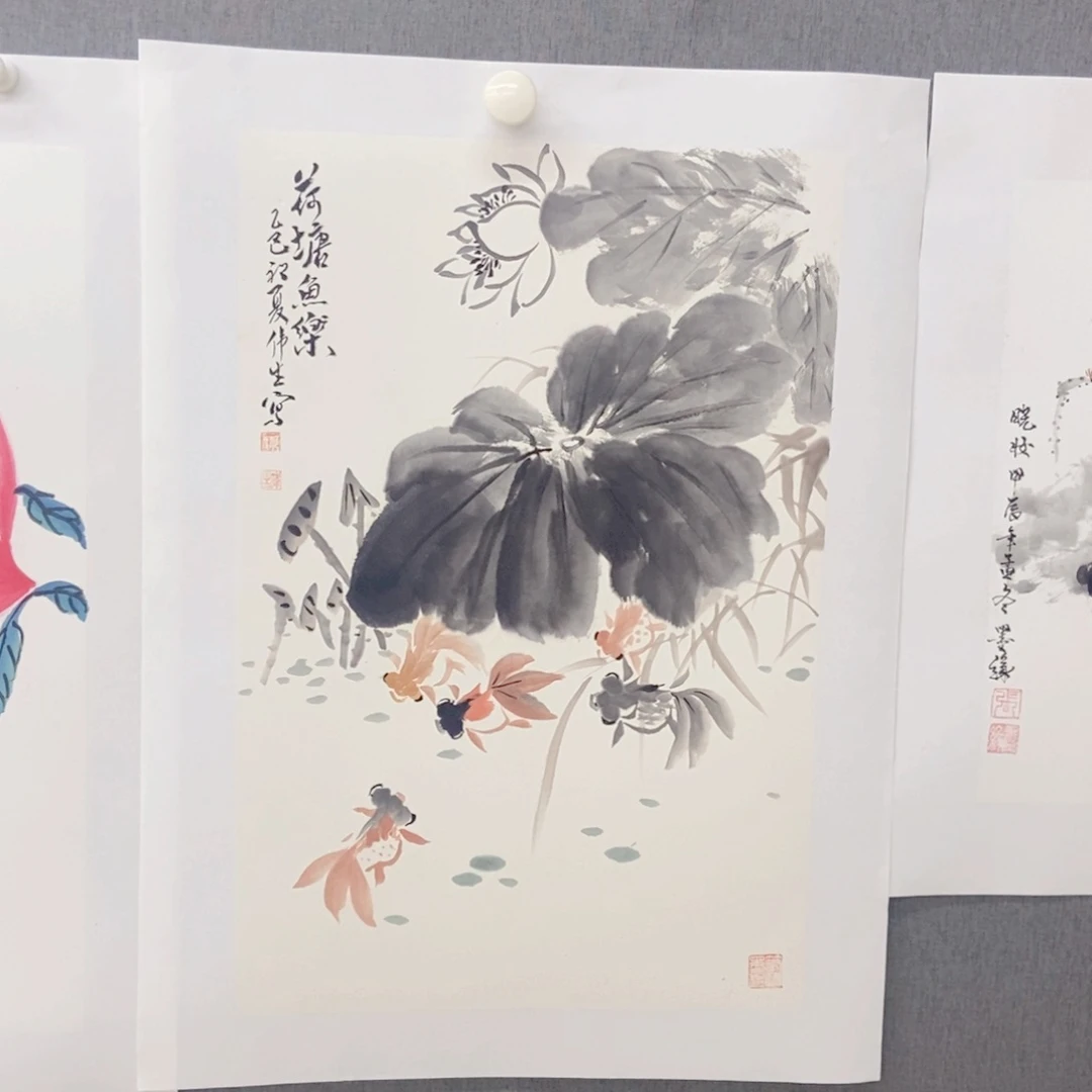 用***首国画手写手绘国画15