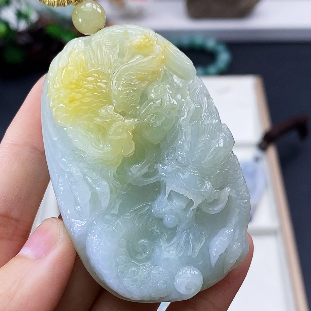 颈饰未镶嵌翡翠缅甸翡翠a货