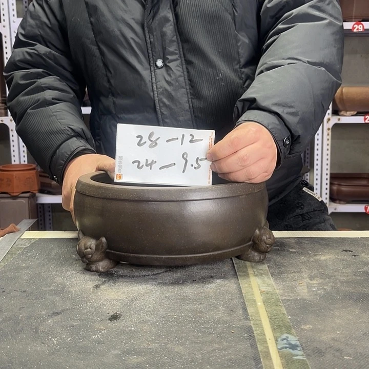 紫砂花盆紫砂等传统