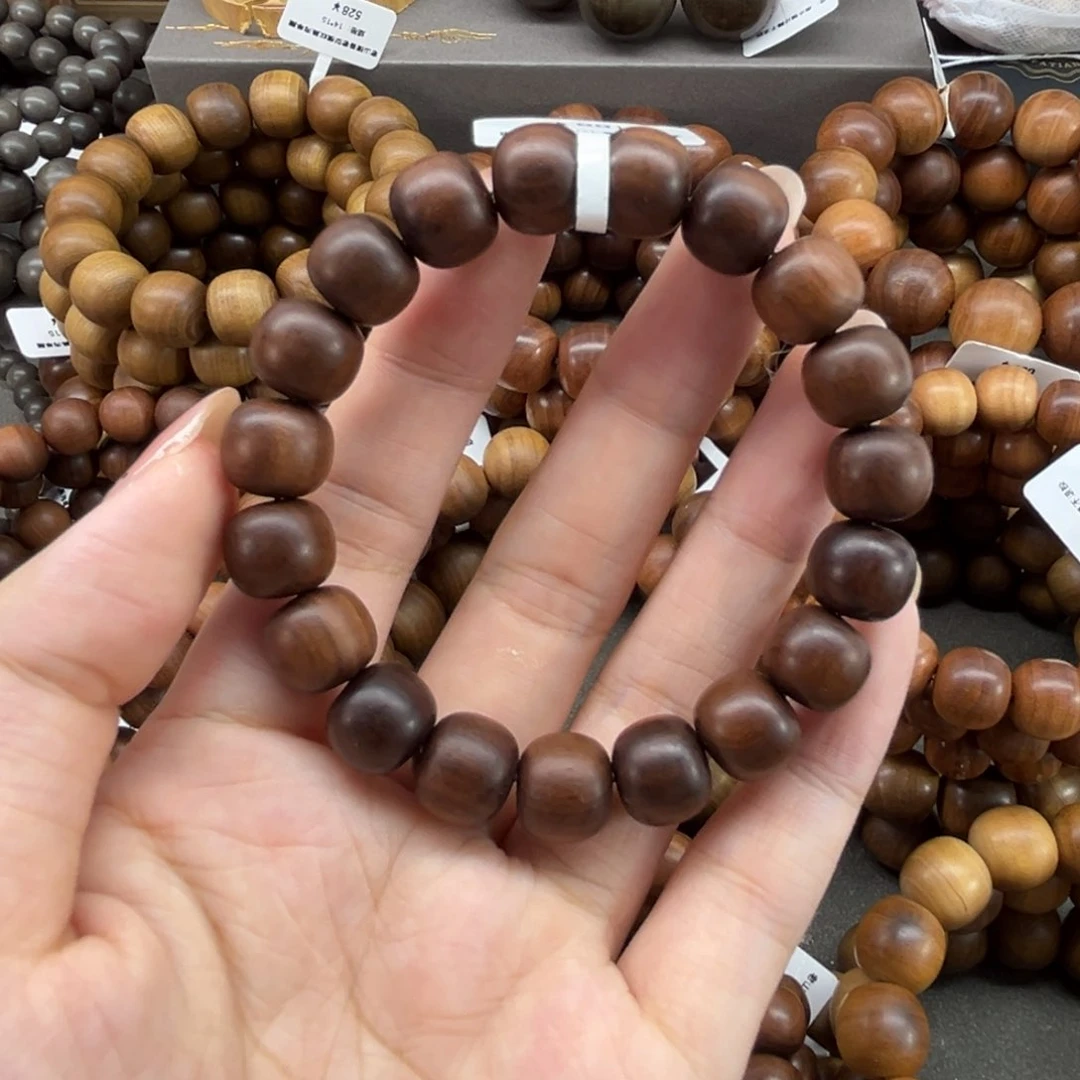 檀香木手串/手链10*11老型黑肉顺纹