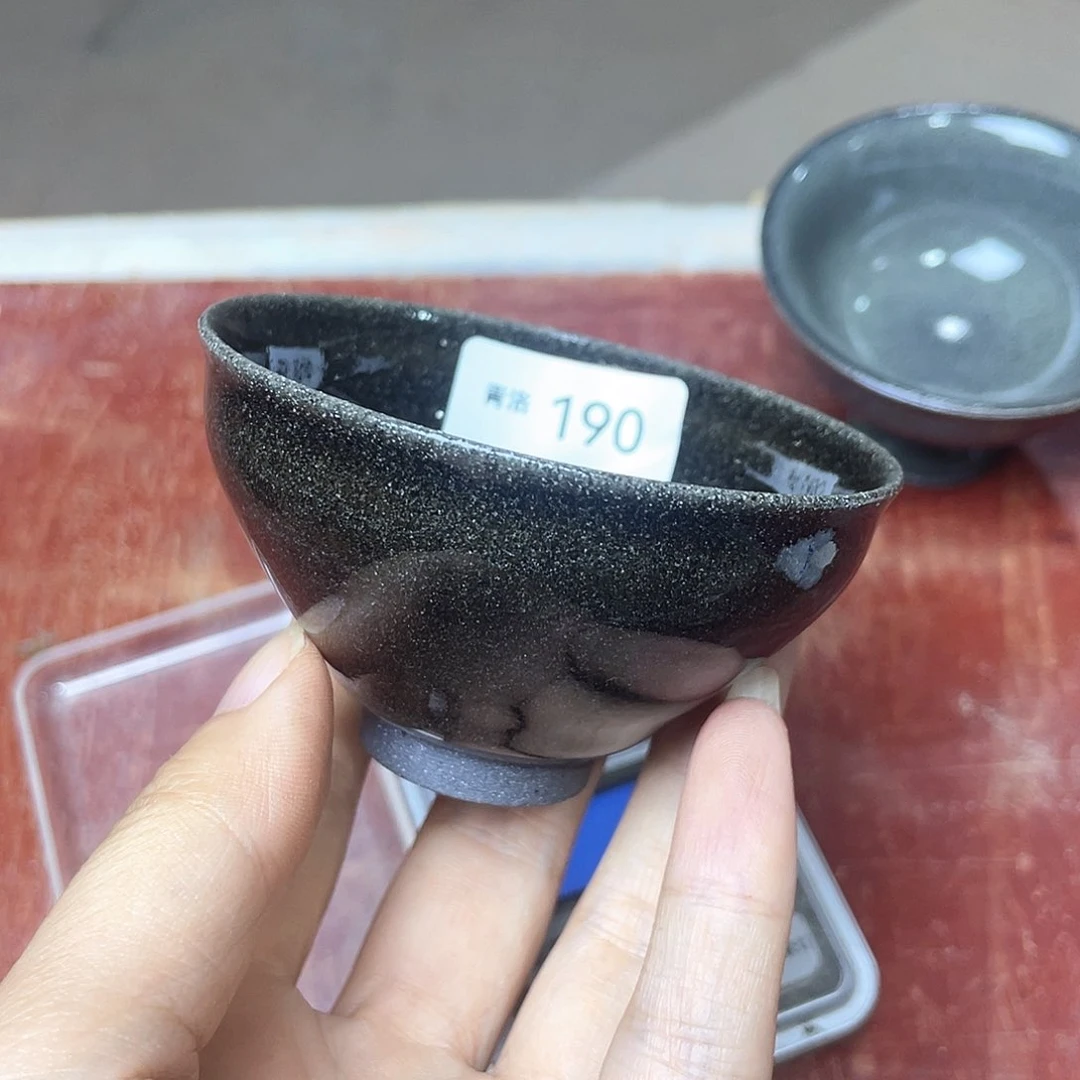 茶盏190 青洛柴烧薄胎主人杯