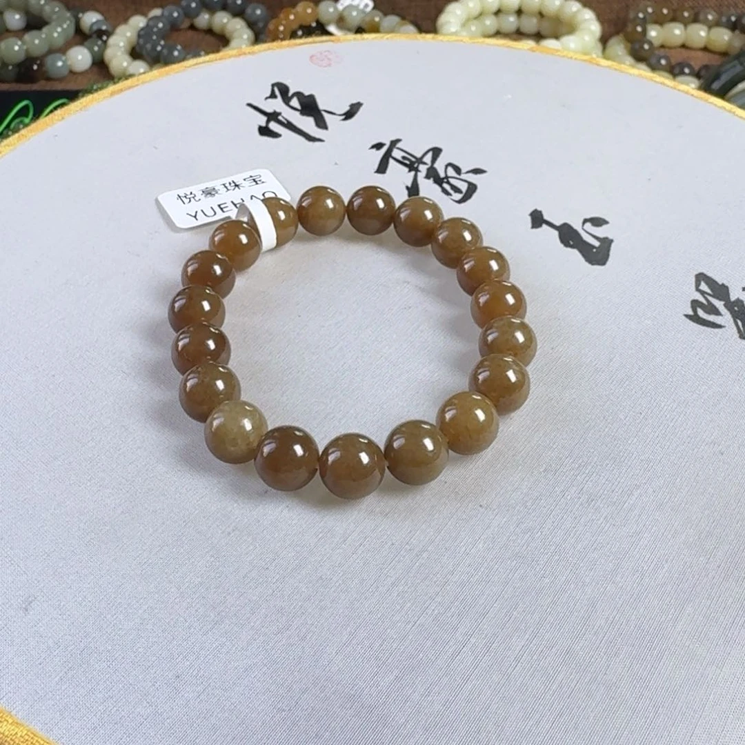 和田玉（糖玉）手链未镶嵌