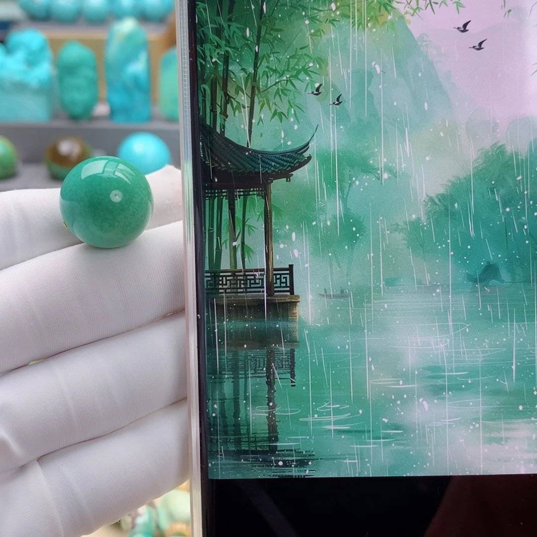未镶嵌绿松石精品