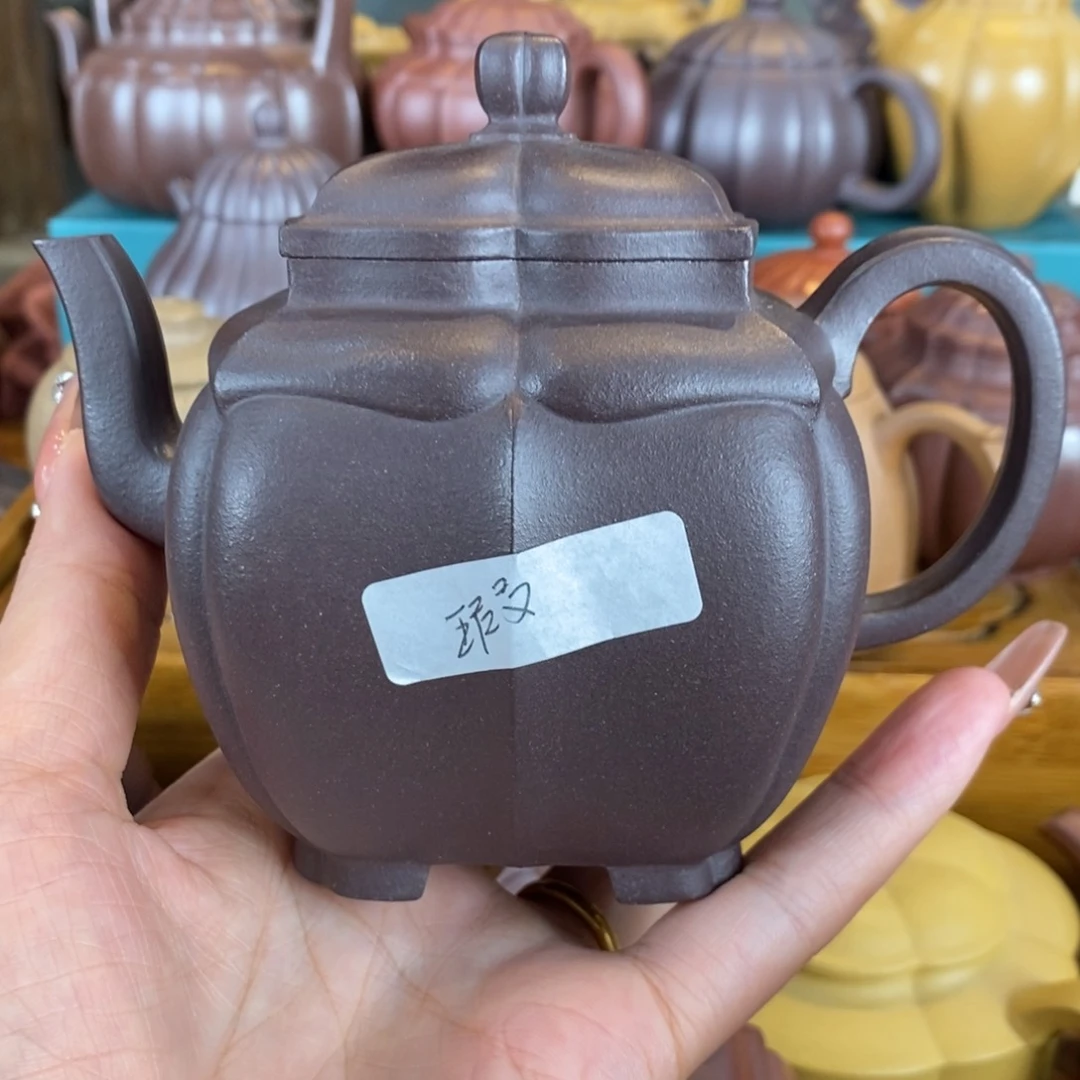 敏***e茶壶紫砂原矿泥料手工直播间