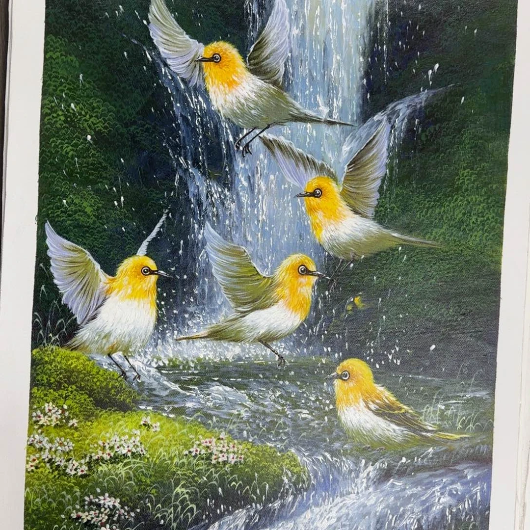 油画加油加油努力加油加油