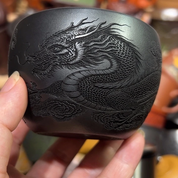 茶杯紫砂宜兴紫砂主人杯