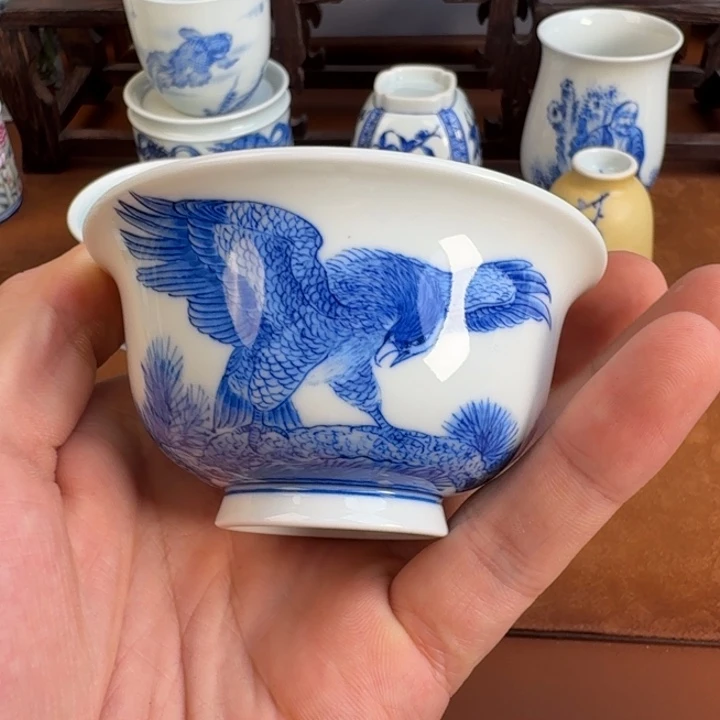 瓷片景德镇瓷器手工手绘