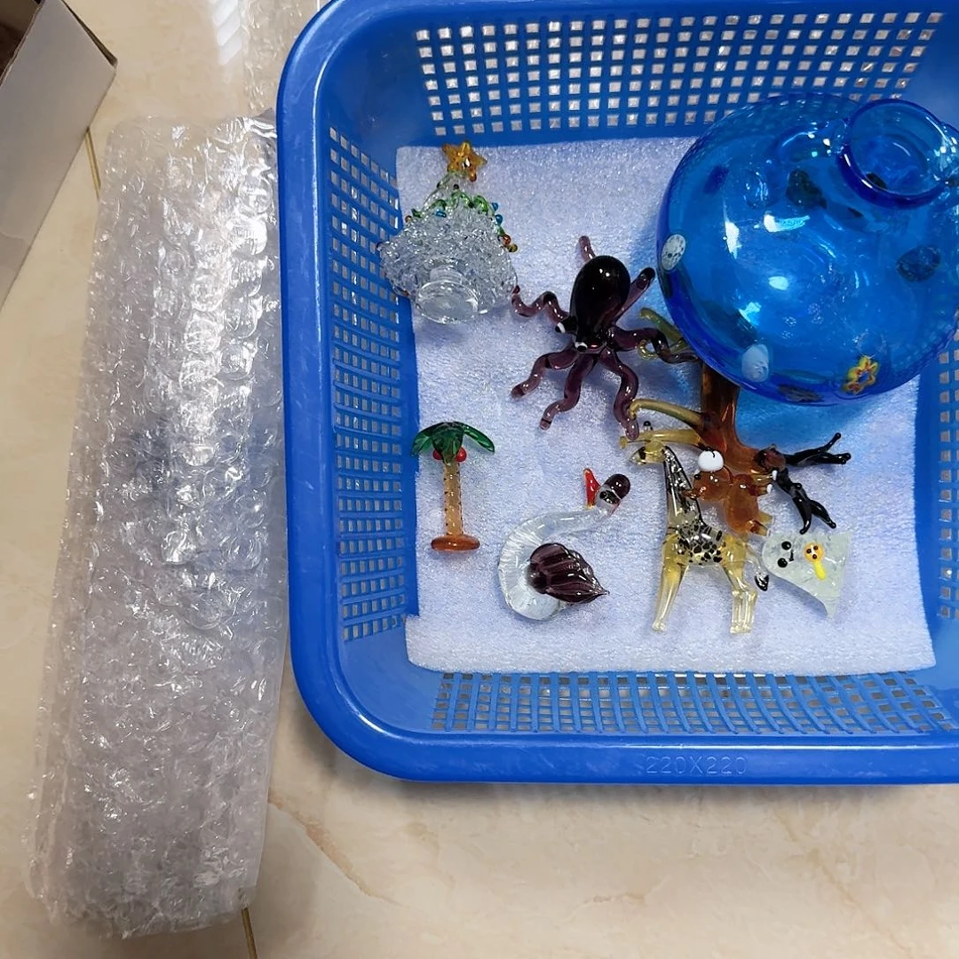 琉璃手工艺品公****吖摆件