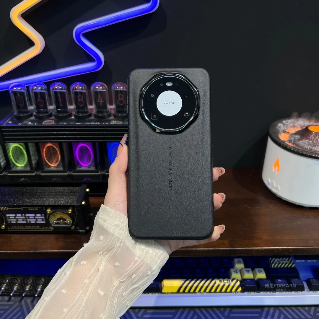 适用于华为mate80promax手机壳mate80rs非凡大师保护套mate80真皮