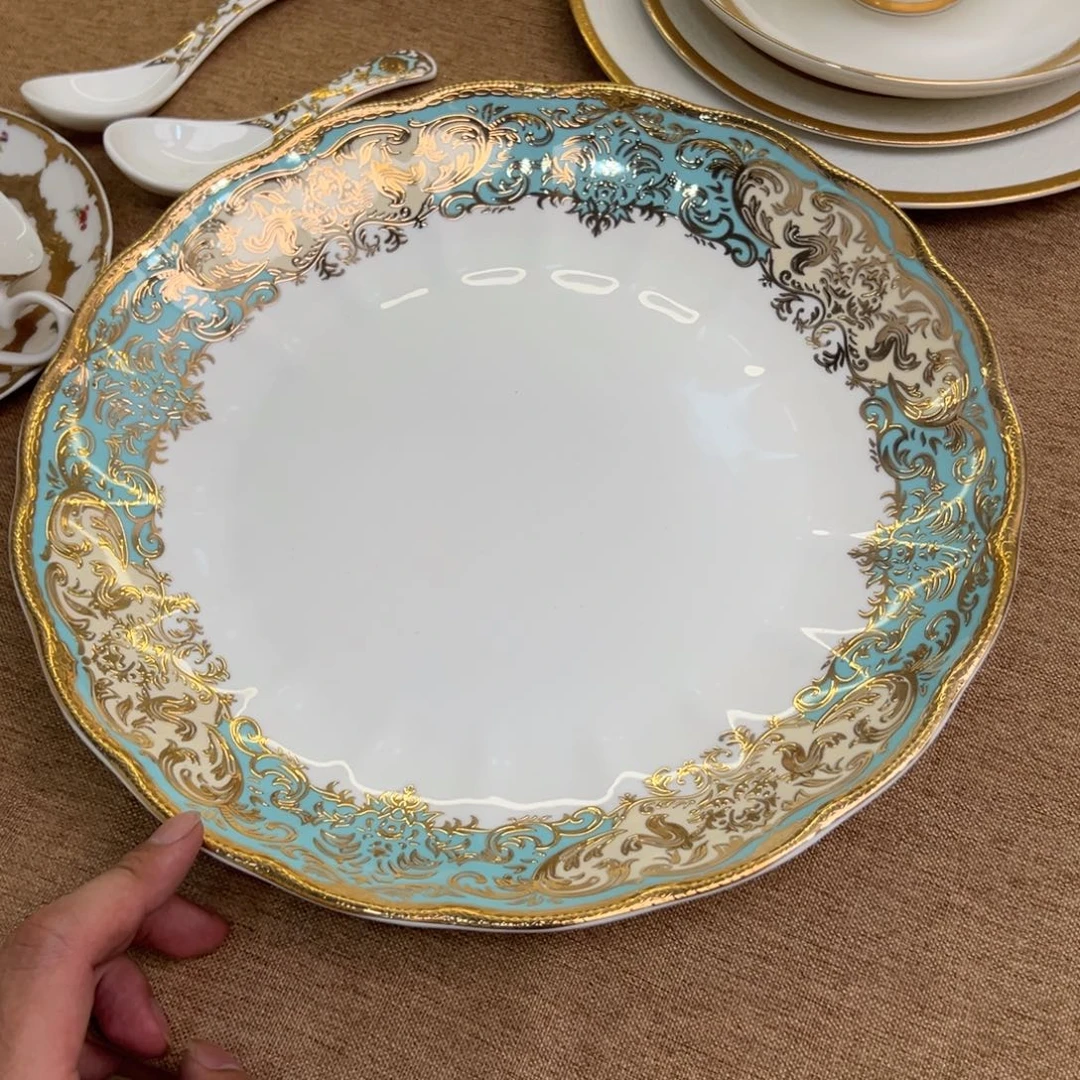 瓷片12寸窝盘孤品福利