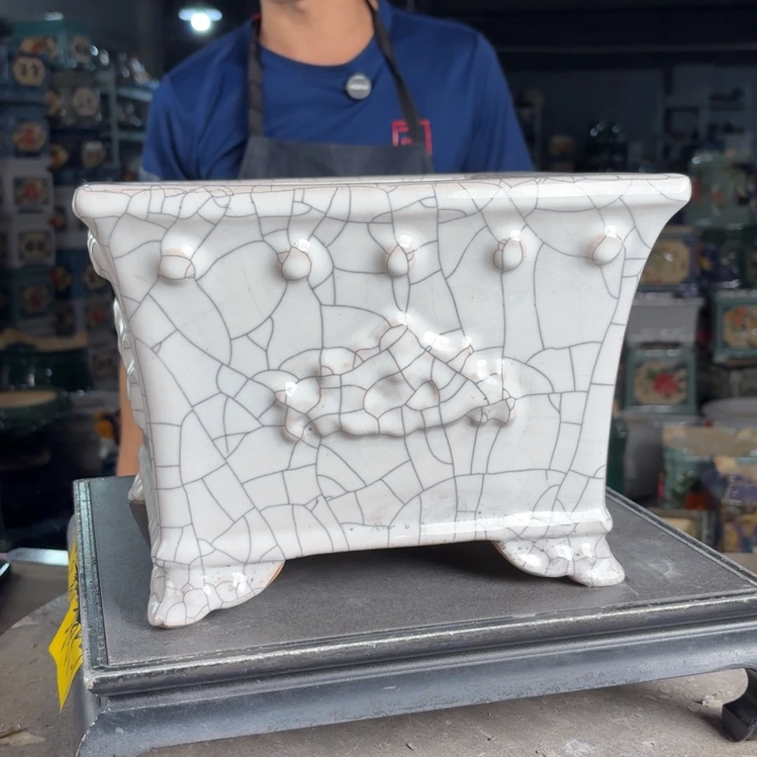 一风堂石湾花盆 内20*15