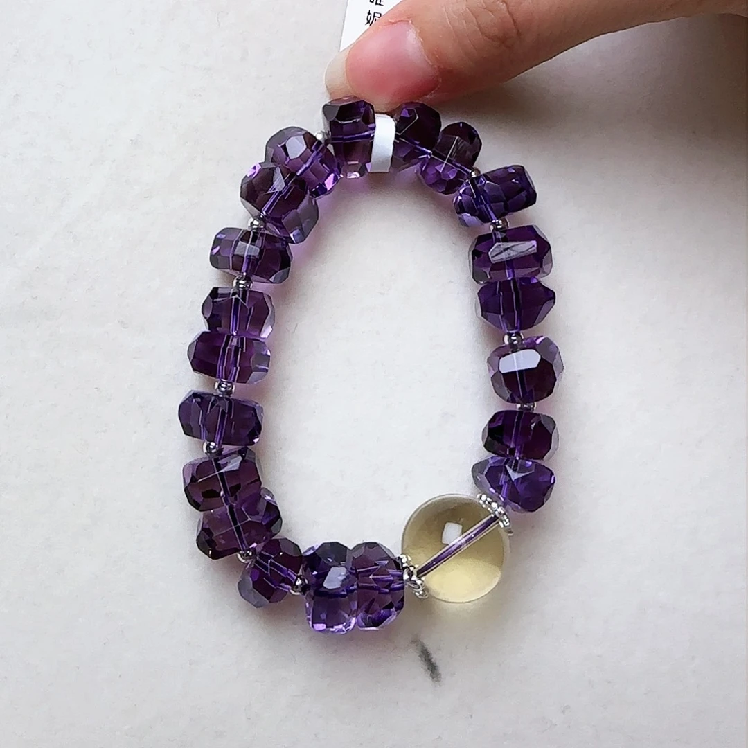 水晶手链未镶嵌e**a大气上档次