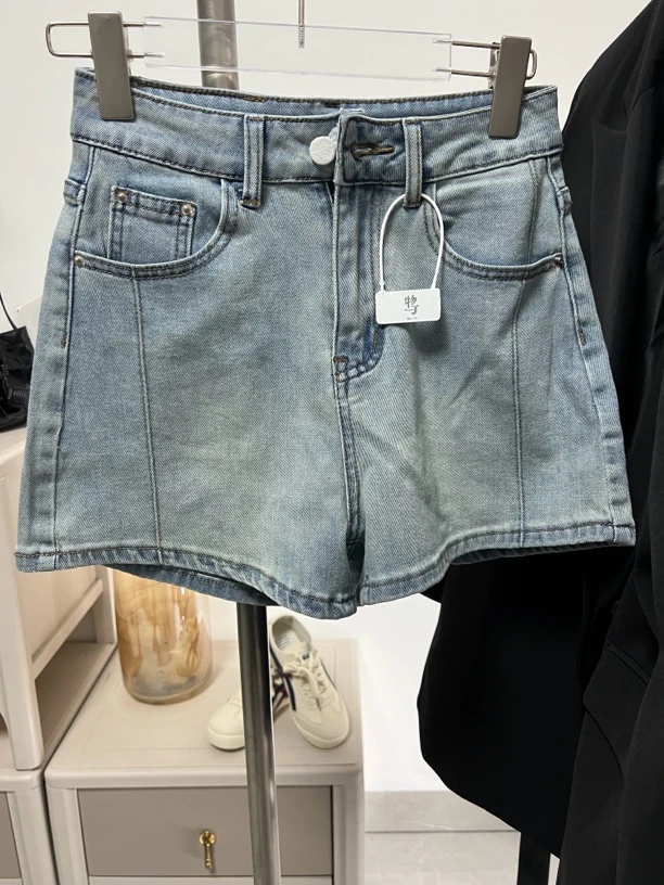 女士牛仔短裤3088