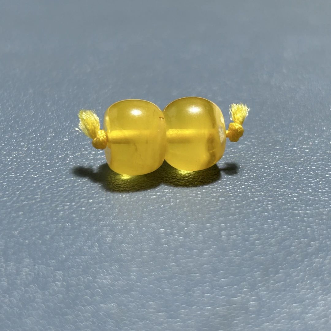 8mm琥珀老型一对