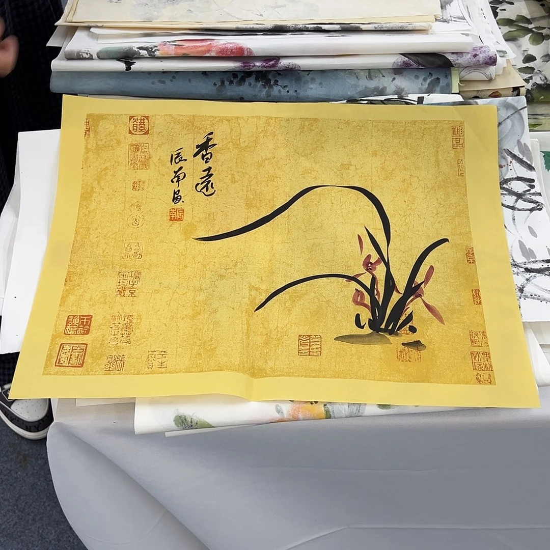 国画纯手绘作品欣赏