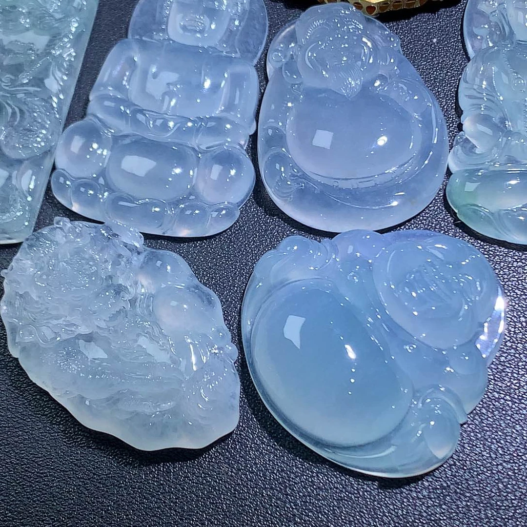 翡翠未镶嵌挂件翡翠