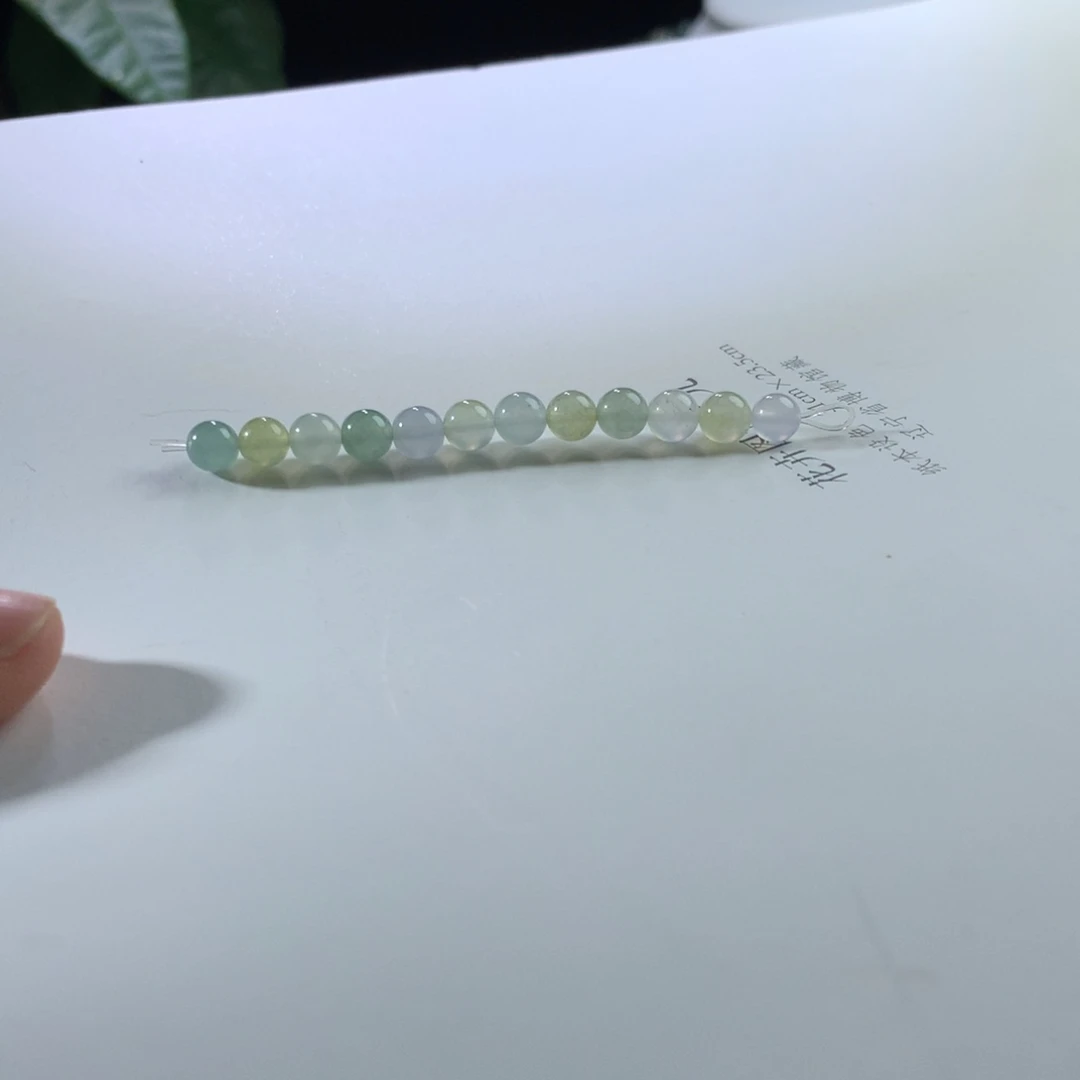 翡翠未镶嵌手链福利款卡5.7