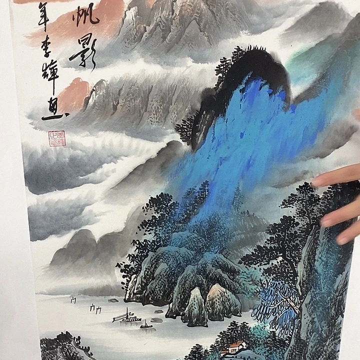 国画国画作品手绘