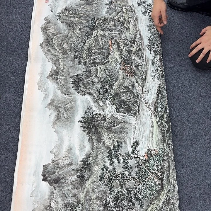 国画纯手绘国画作品