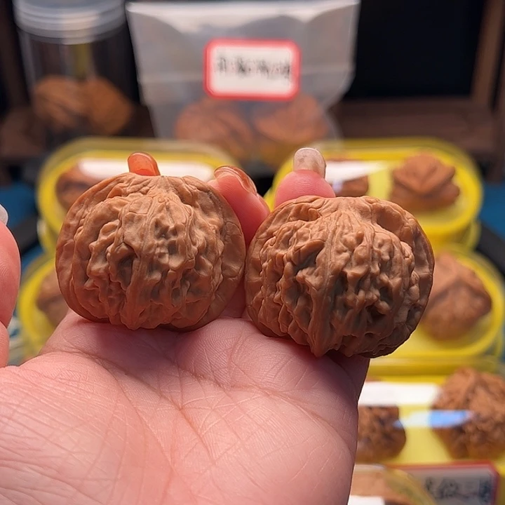 吊坠文玩核桃二爷帽 全品