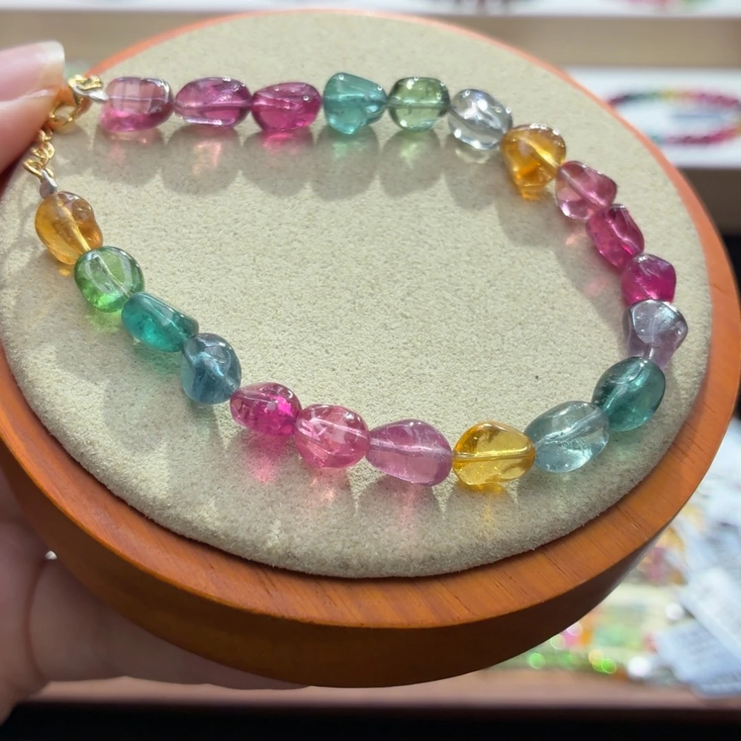 未镶嵌碧玺手串两天看货期