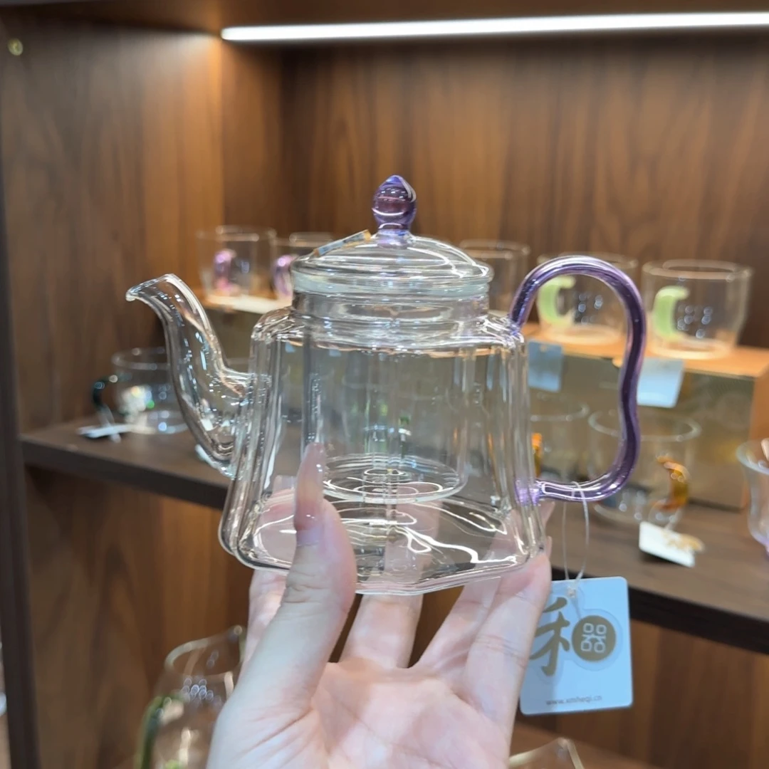 禾器锦瑞壶浅紫色