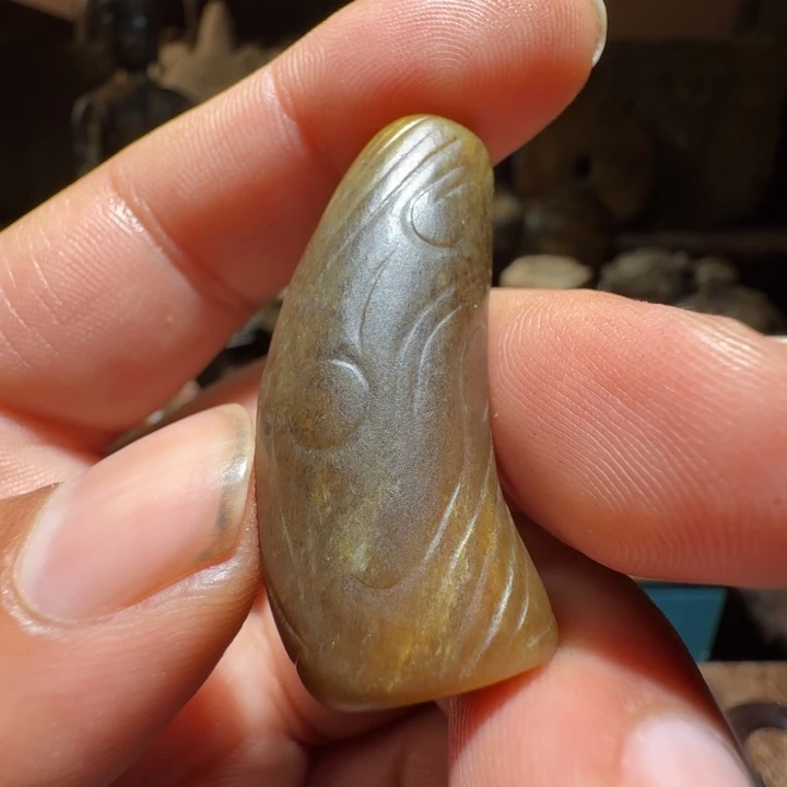 煜***清和田玉（糖玉）未镶嵌颈饰