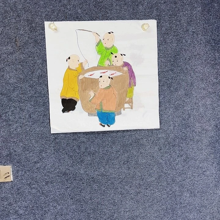 国画国画花鸟画作品