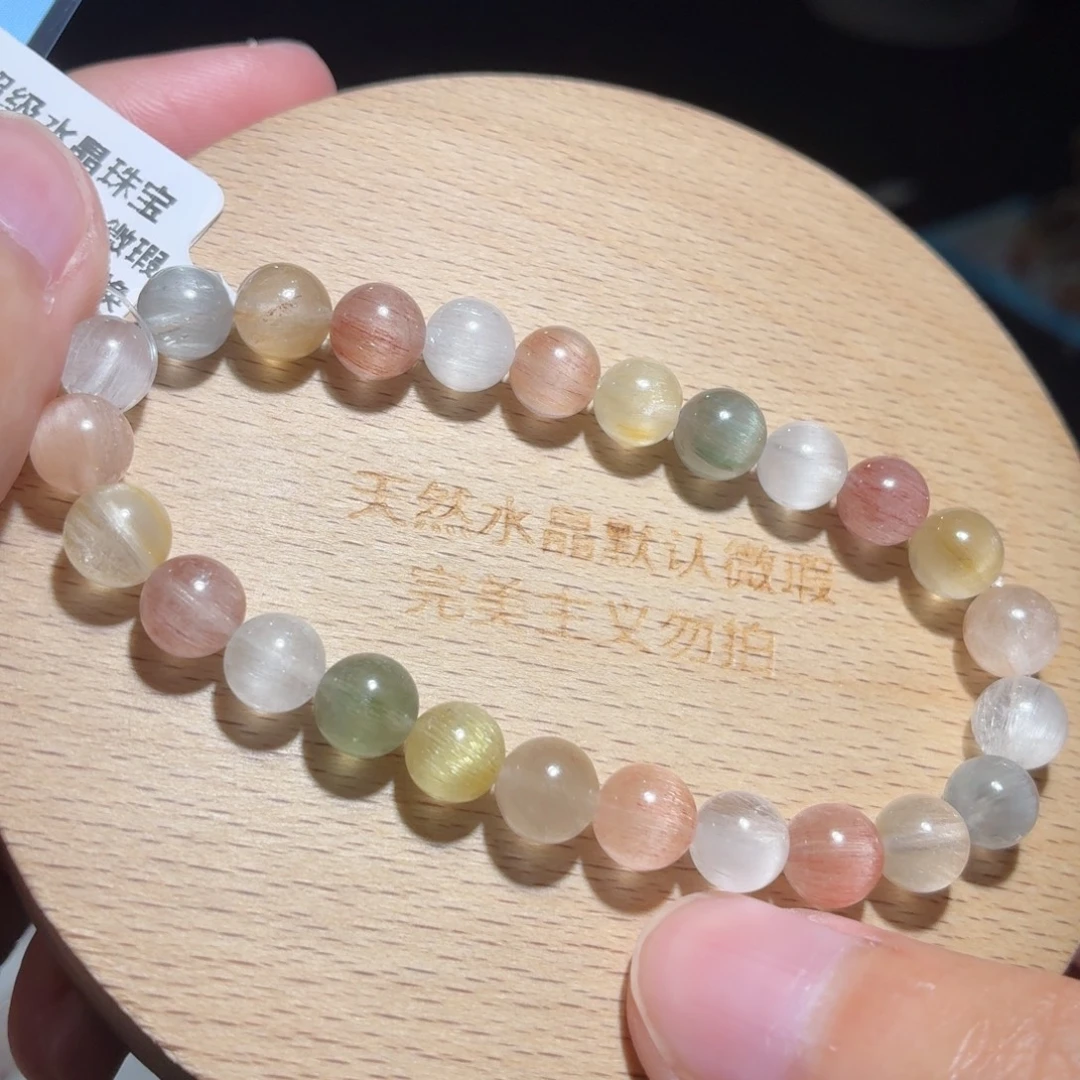 未镶嵌手链水晶202 号多样性发一A 7+