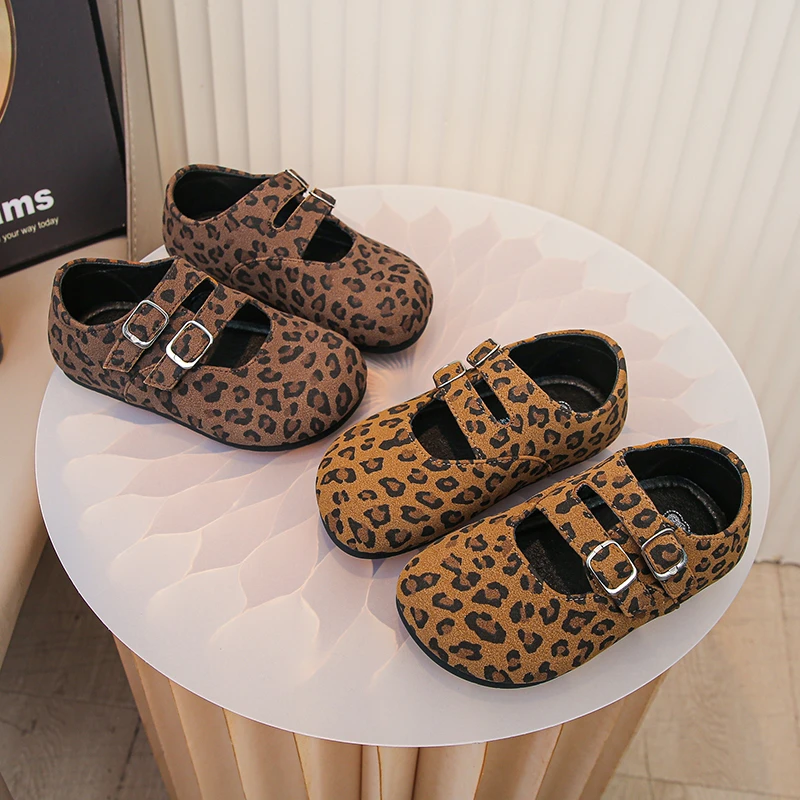 儿童勃肯鞋2025秋季女童皮鞋儿童公主鞋软底轻面宝宝鞋儿童豆豆鞋