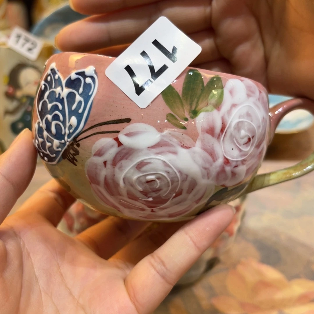 钢***儿瓷片景德镇手工制作
