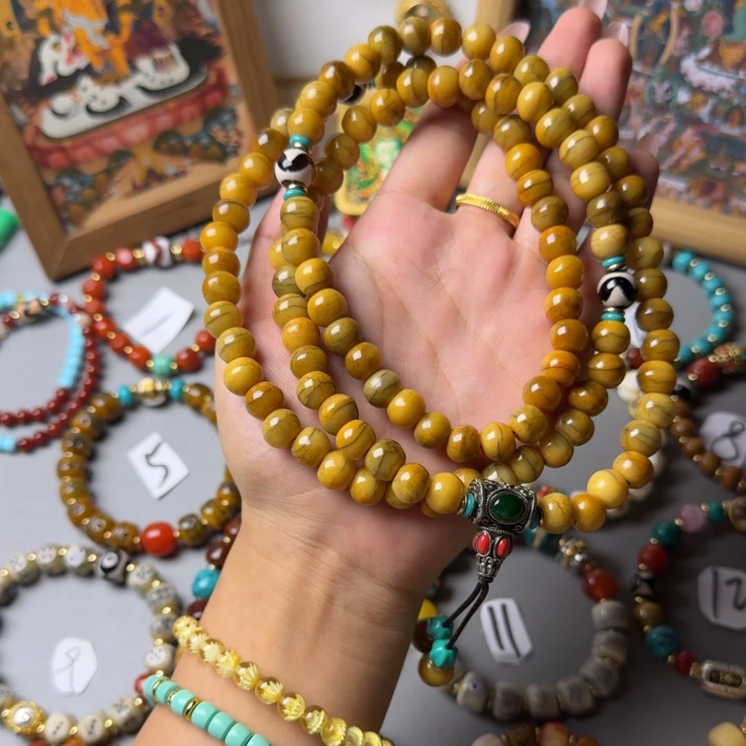 牛骨材质108足数1.0尺寸