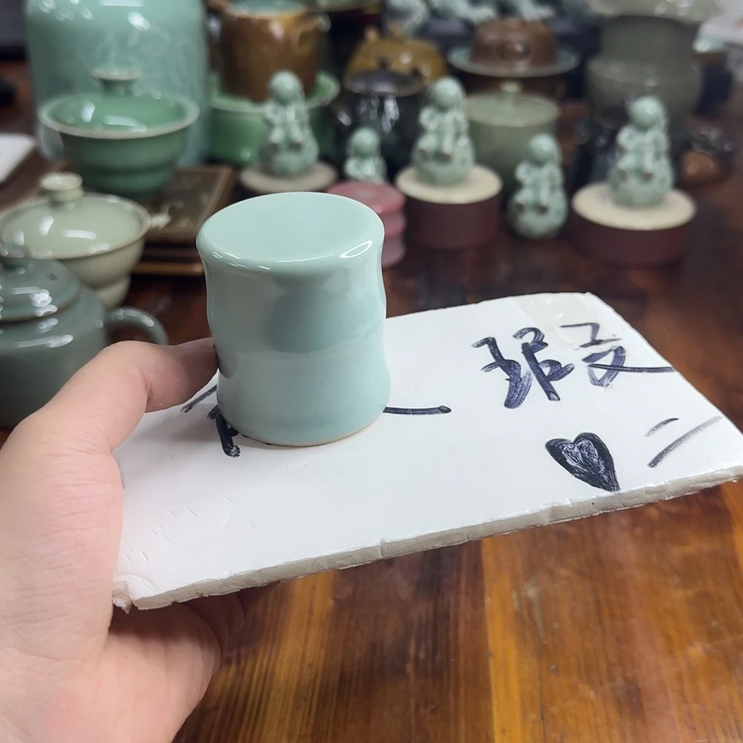 小仲青瓷茶器微瑕5214