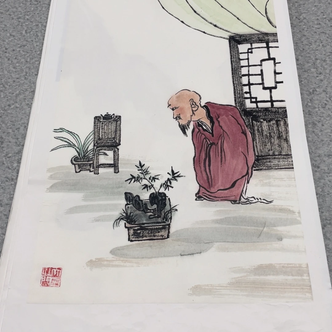 国画2平尺国画作品